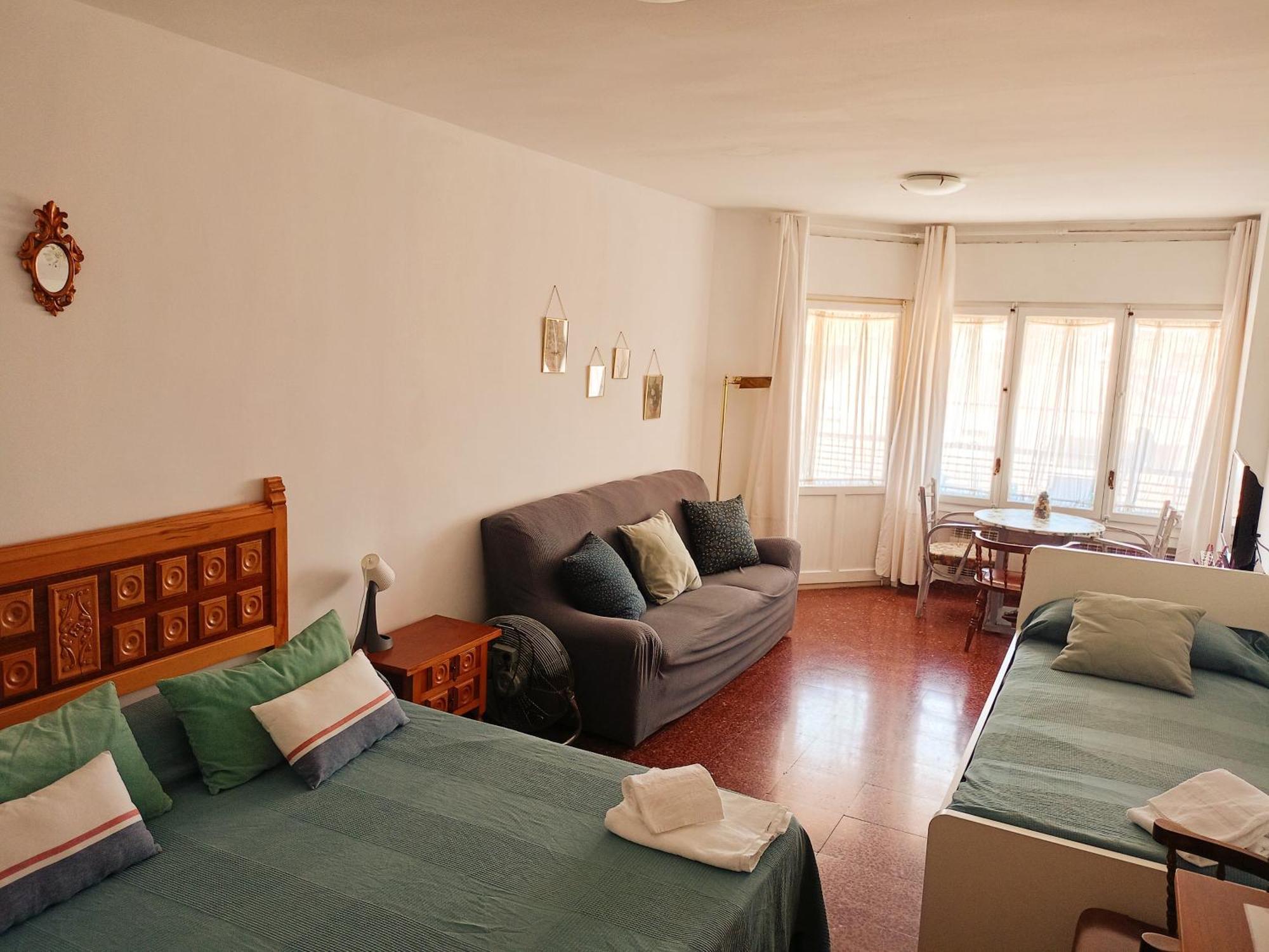 Pension Las Hojas Tudela Esterno foto